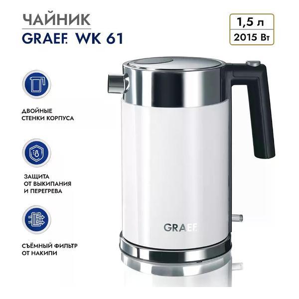 фото Электрочайник wk62eu черный graef