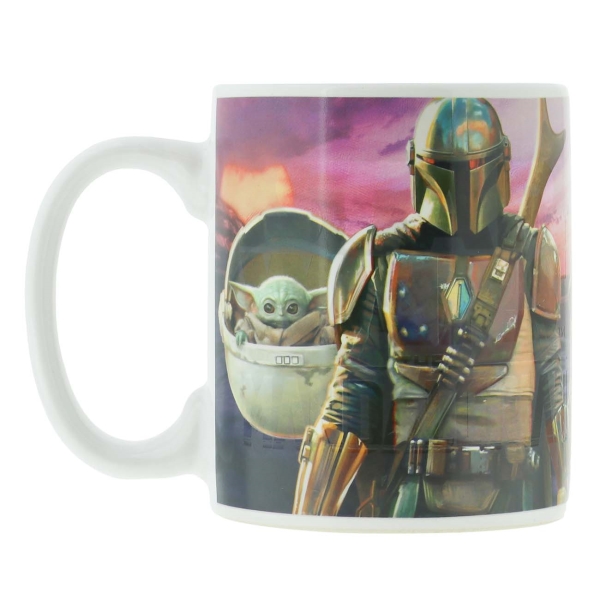 фото Кружка star wars: mandalorian: the mandalorian heat change mug, 300 мл (pp7367man) paladone