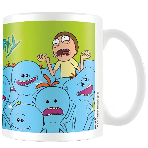 фото Кружка rick and morty: mr. meeseeks, 315 мл (mg24437) pyramid