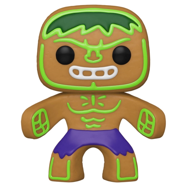 фото Фигурка pop! bobble marvel holiday: gingerbread: hulk (50660) funko