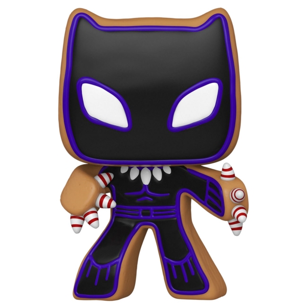 фото Фигурка pop! bobble marvel holiday: gingerbread: black panther (50662) funko