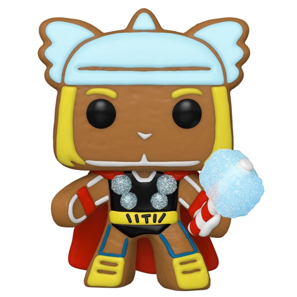 фото Фигурка pop! bobble marvel holiday: gingerbread: thor (50663) funko