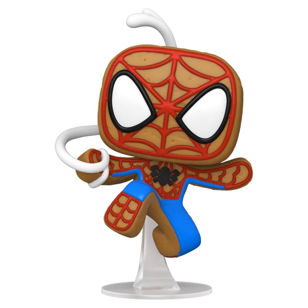 фото Фигурка pop! bobble marvel holiday: gingerbread: spider-man (50664) funko