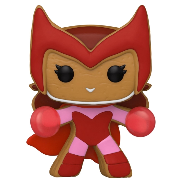 фото Фигурка pop! bobble marvel holiday: gingerbread: scarlet witch (57129) funko