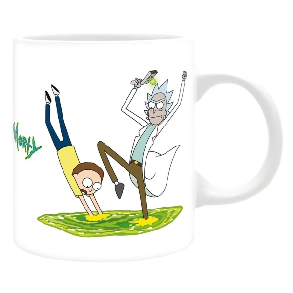 фото Кружка portal mug: rick&morty, 320 мл (abymug834) abystyle