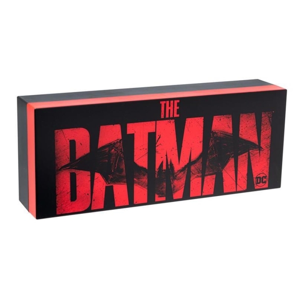 фото Геймерский светильник the batman: logo light (pp9774tbm) paladone