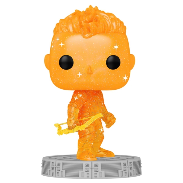 фото Фигурка pop! art series bobble marvel infinity saga: hawkeye orange with case (57615) funko