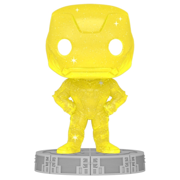 фото Фигурка pop! art series bobble marvel infinity saga: iron man yellow with case (57617) funko