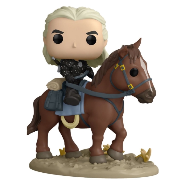 фото Фигурка pop! rides tv witcher: geralt and roach (exc) (58902) funko