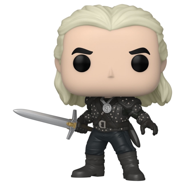 фото Фигурка pop! tv witcher: geralt with chase (57814) funko