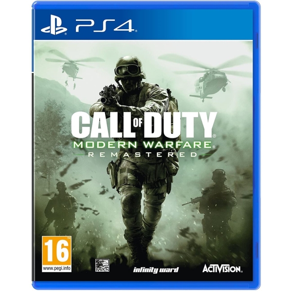 фото Игра для ps4 call of duty: modern warfare remastered activision