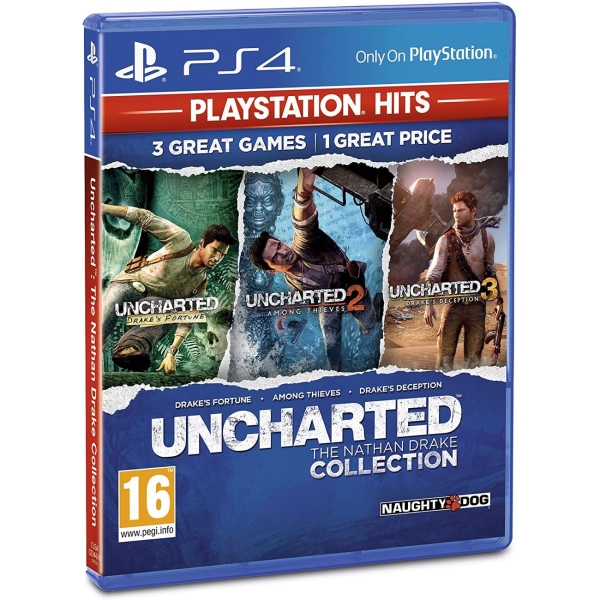 фото Игра для ps4 uncharted: натан дрейк. коллекция (хиты playstation) sony