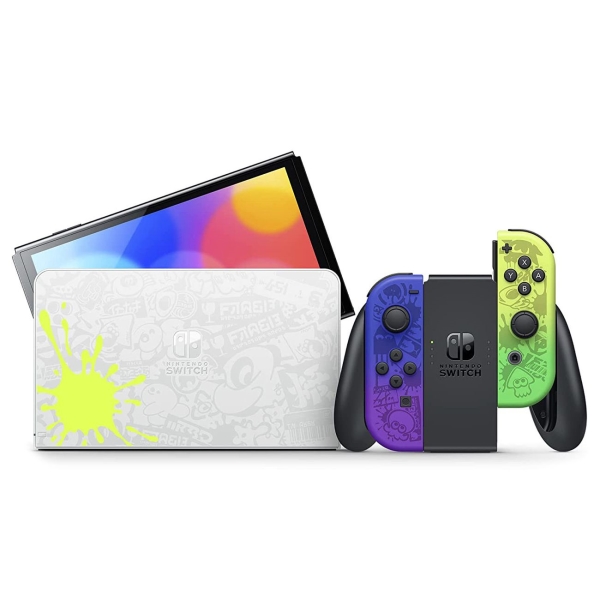 фото Игровая приставка switch oled model splatoon edition nintendo