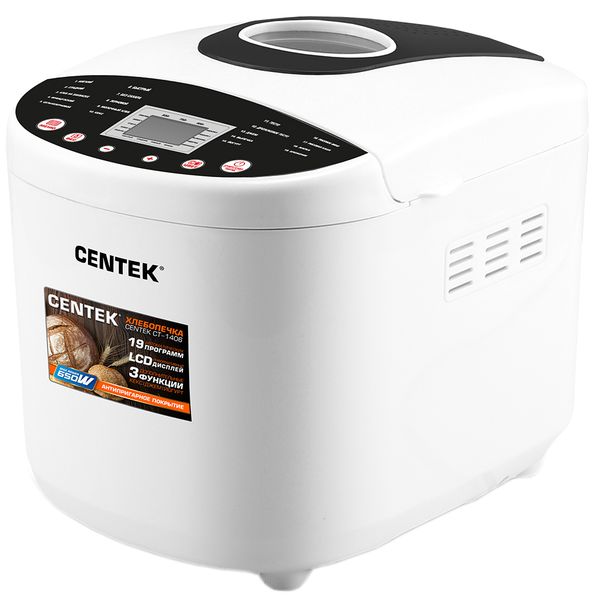 фото Хлебопечка ct-1410 black centek