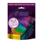Пластик для 3D ручки FUNTASY PLA 3 цвета х 10 м (PLAF-SET-3-10)
