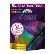 Пластик для 3D ручки FUNTASY PLA 13 цветов х 5 м (PLA-SET-13-5-1)