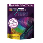 Пластик для 3D ручки FUNTASY PLA 14 цветов х 10 м (PLA-SET-14-10-1)