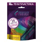 Пластик для 3D ручки FUNTASY PLA 14 цветов х 5 м (PLA-SET-14-5-1)