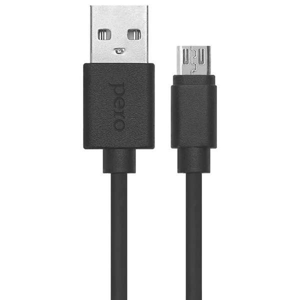 фото Кабель dc-03 microusb, 2а, 1 м, белый (prdc-03mu1mw) pero