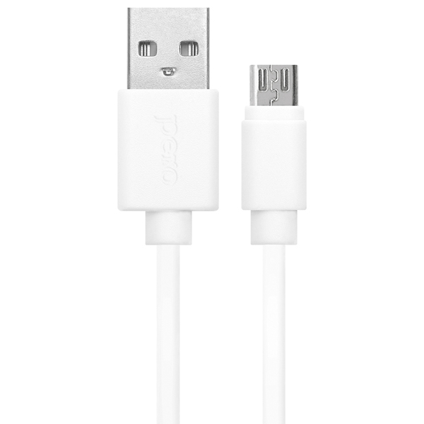 фото Кабель dc-03 microusb, 2а, 2 м, белый (prdc-03mu2mw) pero