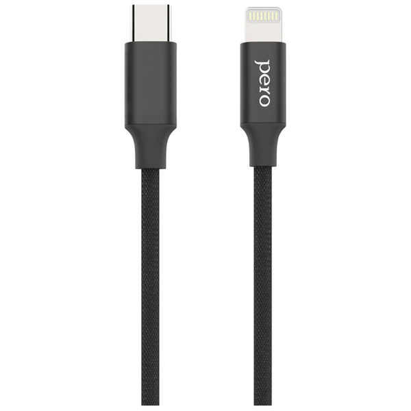 фото Кабель dc-05 usb type-c/lightning, 3а, 1 м (prdc-05tc8p1mb) pero