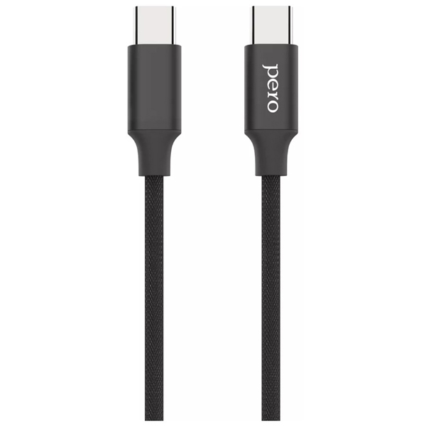 фото Кабель dc-05 usb type-c, 60w, 3а, 2 м (prdc-05tctc2mb) pero