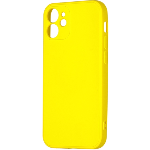 фото Чехол для apple iphone 12 mini yellow (pcls-0024-yw) pero