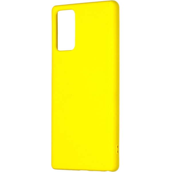 фото Чехол для samsung note 20 yellow (pcls-0040-yw) pero