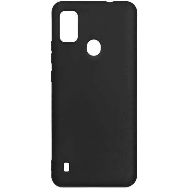 фото Чехол для zte blade a51, матовый, черный (zcase-19) df