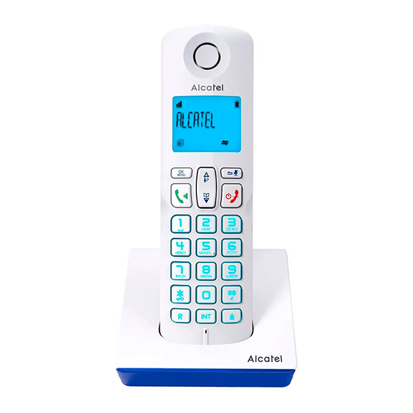 фото Dect-телефон s250 ru white alcatel