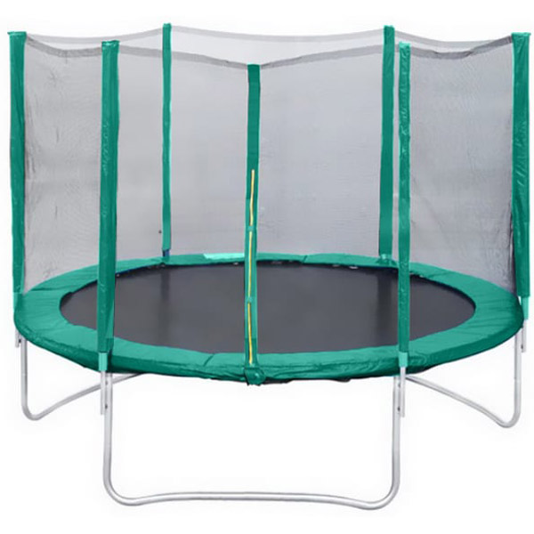 фото Каркасный батут trampoline 6", с защитной сеткой, 1,8 м, зелёный (сг000000527) кмс