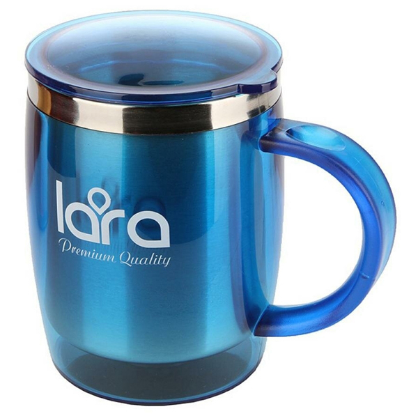 фото Термокружка 400 мл blue (lr04-37) lara