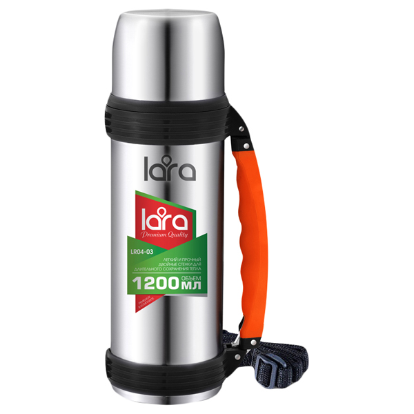 фото Термос 1,2 л (lr04-03) lara
