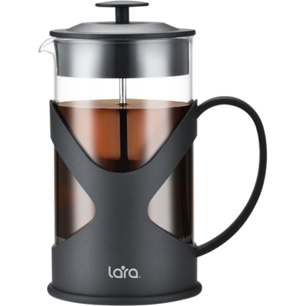 фото Френч-пресс стальной фильтр 18/10, 350 мл (lr06-56-350) lara