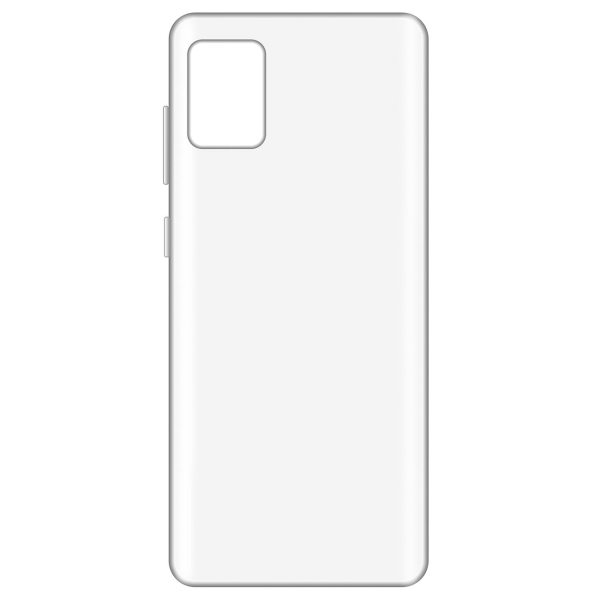 фото Чехол для samsung galaxy a52, прозрачный (60254) luxcase