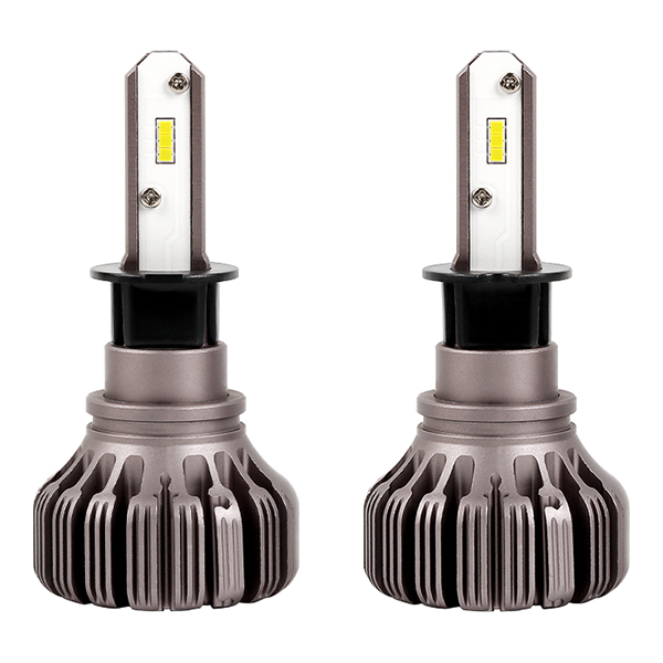 фото Автомобильные лампы led k2 h3 5000k 4400lm, 2 шт vizant