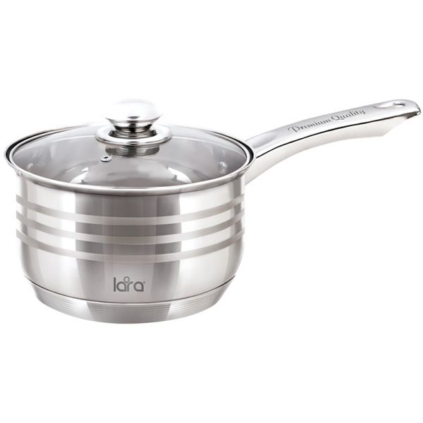 фото Сотейник с крышкой sonata, 16x10,5 см, 2,1 л (lr03-11) lara