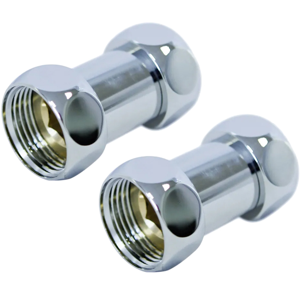 фото Соединение прямое, 1'' х 1/2'', пара (lux-730sch1004) luxon