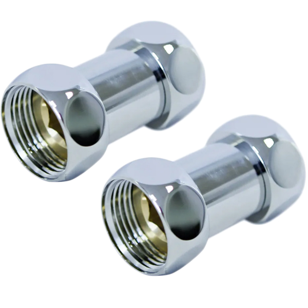 фото Соединение прямое, 1'' х 1/2'', пара (lux-730sch1004) luxon