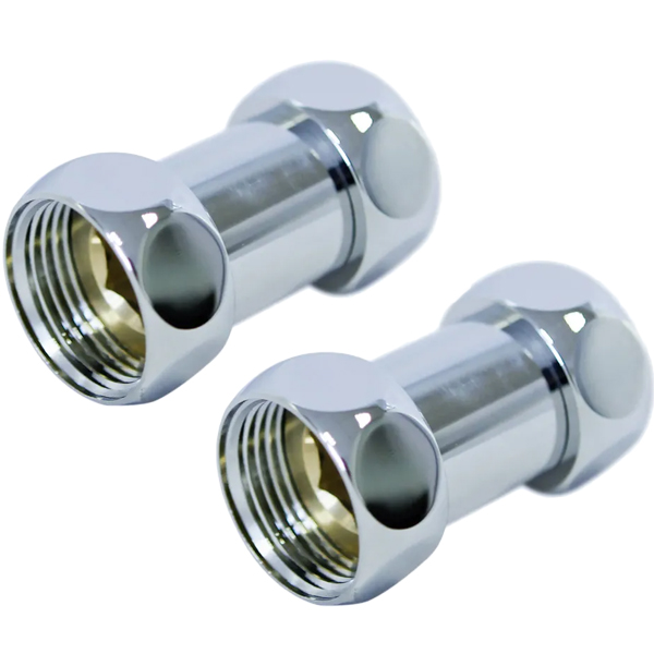 фото Соединение прямое, 1'' х 1'', пара (lux-730sch1010) luxon