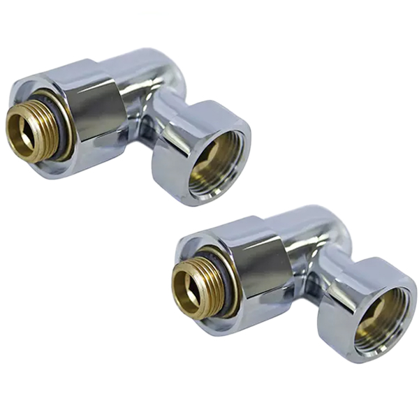 фото Соединение угловое, 3/4'' х 1/2'', пара (lux-751sch0504) luxon