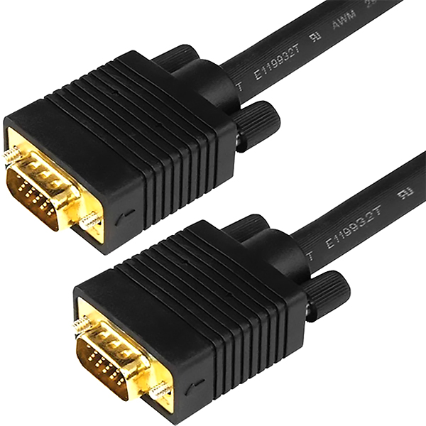 фото Шнур 2хvga с ферритами, 1,8 м, 10 шт (17-5503-6) proconnect