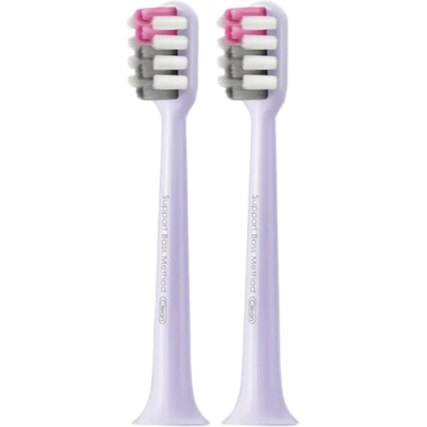 фото Насадки для зубной щетки для by-v12, фиолетовые, 3 шт (eb02pl060300) dr-bei