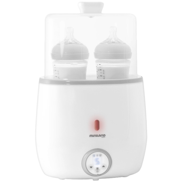 фото Подогреватель-стерилизатор для бутылочек warmy twin (89197) miniland