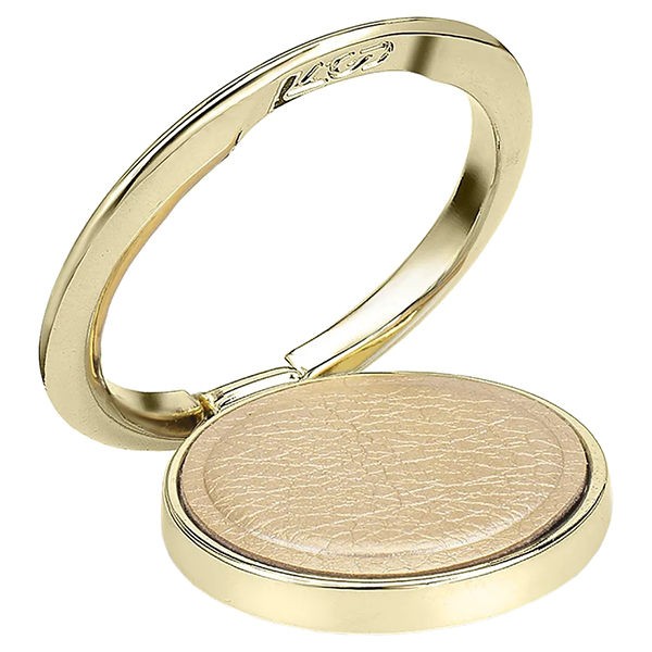 Кольцо-держатель LUXCASE Leather Ring, 36 мм Gold (97139)