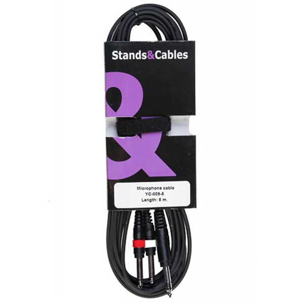 фото Инструментальный кабель yc-009 5 stands-cables