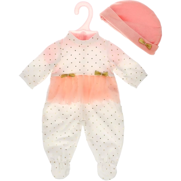 фото Одежда для кукол new mary комбинезон с шапочкой, 38-43 см (452164) mary-poppins