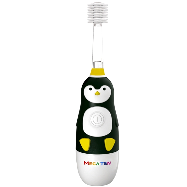 фото Детская зубная щетка "пингвинёнок" (111-mks026) mega-ten