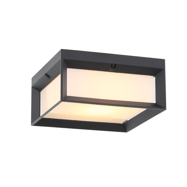 фото Уличный светильник cubista, led 1x12w 3000k, черный/белый (sl077.402.01) st-luce