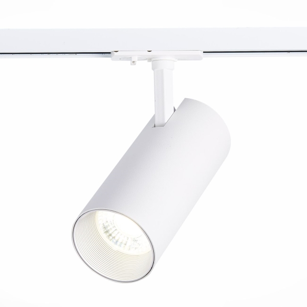 фото Светильник трековый mono, led 1x30w 3000k 36 гр, матовый белый (st350.536.30.36) st-luce